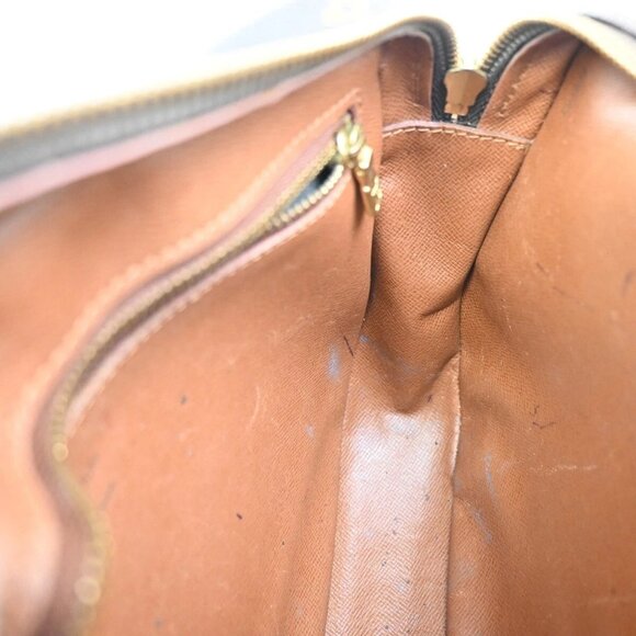 LOUIS VUITTON Jeune Fille MM Shoulder Bag Monogram Leather Brown M51226 30EF109 - Picture 11 of 16